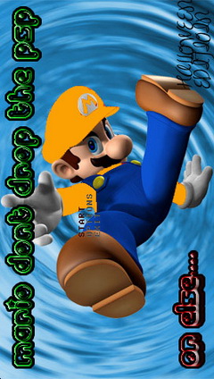 Mario Don t Drop the PSP